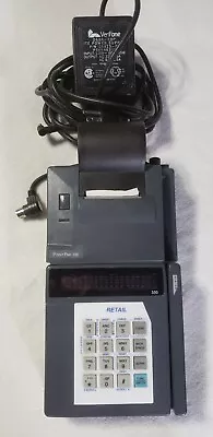 VERIFONE TRANZ 330 Credit Card Reader With Printer And Power Adaptor • $16.99