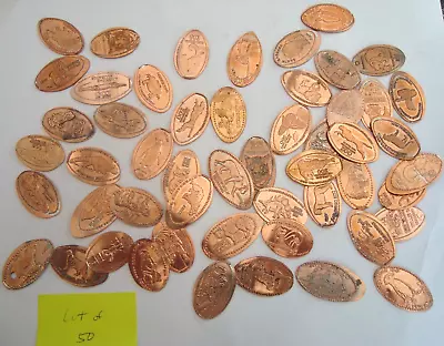 ZOO -- Lof Of 50 Elongated Pennies • $9.99