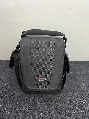 Black Lowepro Camera Camcorder Bag Edit 100 Good Used Condition *Missing Strap* • £3.99