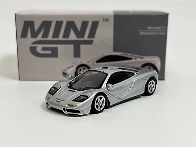 Mclaren F1 Magnesium Silver Lhd  MINI GT 1:64 DIE CAST MODEL  00555-L • £15.49