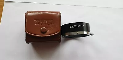 Yashica 48mm Push On Lens Shade With Leather Case • £12