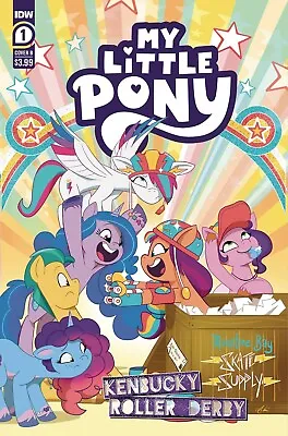 My Little Pony Kenbucky Roller Derby #1 Cover B Mebberson IDW 2024 NM+ • $3.99