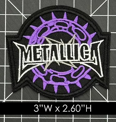 Metallica Logo Embroidered Iron On Patch • $4.99