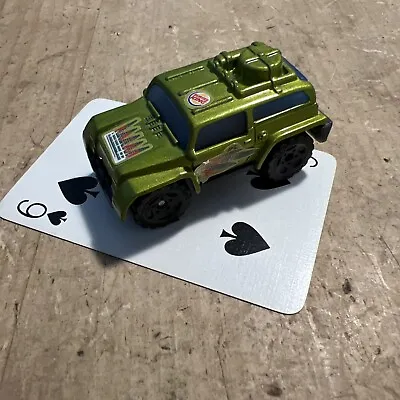 Matchbox Burger King 2002 Green Jeep Promotional Toy (6S) • £3