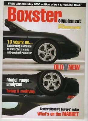 911 & Porsche World Supplement Boxster Mag Model Range May 2008 081920nonr • £12.52