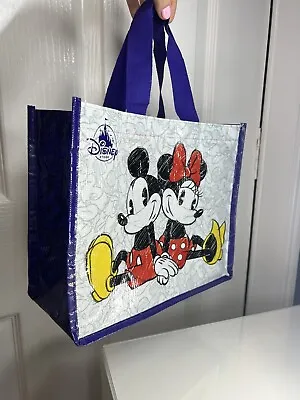 Disney Mickey & Minnie Mouse Tote Bag Small. Christmas Gift Bag • £2.50