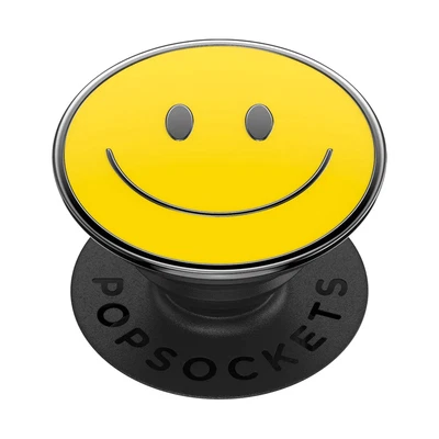 $26.95 • Buy PopSockets PopGrip Phone Grip Stand Mount Holder Swap - Enamel Be Happy