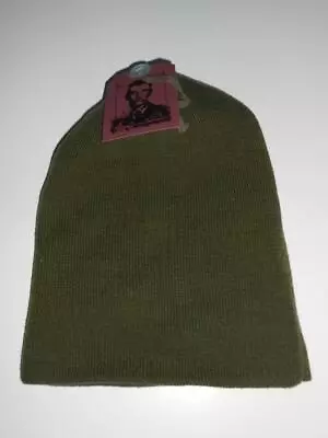 New Licensed A. Kurtz Reversible Army Green Military Beanie Hat B123 • $15.99
