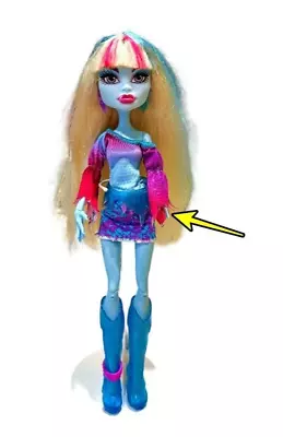 Monster High Doll Abbey Bominable Music Festival Mattel 2009 Missing Left Hand • $13.88