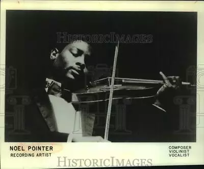 1985 Press Photo Noel Pointer Composer Violinist Vocalist Recording Artist • $15.99
