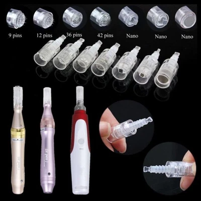 $66.87 • Buy Dermapen Needles Cartridges For Derma Pen Anti-Aging Derma Roller MYM N2 M7 M5