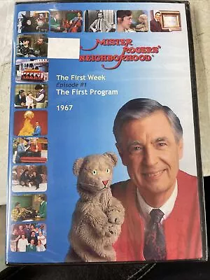 Mister Rogers’ Neighborhood: (#1) The First Program (DVD B&W 1967) RARE • $35