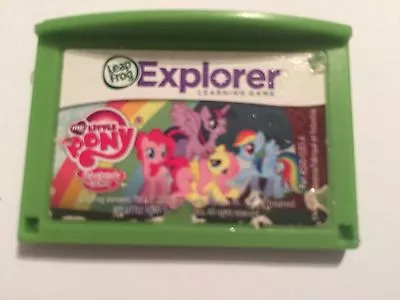 Leap Frog Leappad Explorer Pad Game Cartridge My Little Pony Friendship Is Magic • £11.99