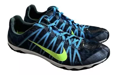 Nike Zoom Rival XC Spike Athletic Shoes Trainers Size UK 13 / EUR 48.5 • £12.99