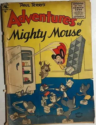 THE ADVENTURES OF MIGHTY MOUSE #128 (1955) St. John Comics VG • $14.99