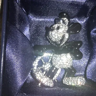 Arribas Bros Swarovski Disney Mickey Mouse Steamboat Willie Jeweled Figurine NIB • $521.99
