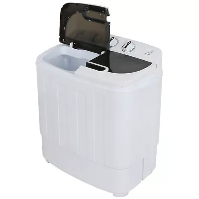 Compact Twin Tub Washing Machine Fast Dryer & Efficient Spin Washer Top Load • $104.58