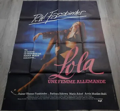 Lola French Movie Poster Original 47 63 1981 Rainer Werner Fassbinder • $95