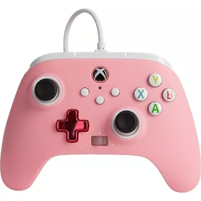 PowerA Enhanced Wired Controller For Xbox Series X/S - Pink RRP 35.00 Lot R1167 • £32.99