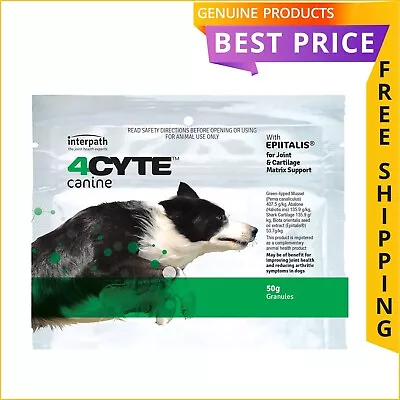 4Cyte Canine Joint Support 50 Gm Granules Supplement For Dogs • $53.94