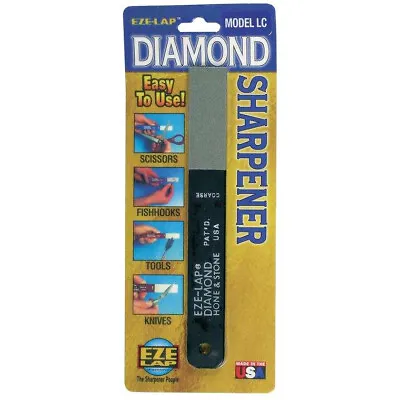 EZE-LAP Coarse Diamond Hone Knife Or Tool Sharpener Model LC • $27.95