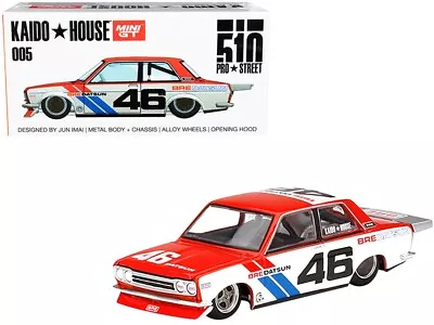 Kaido House X Mini GT Datsun 510 Pro Street BRE 005  • $30