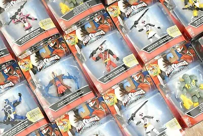 Saban's POWER RANGERS Ninja Steel & RPM Figures  BANDAI  NEW ON CARDS • $40.10