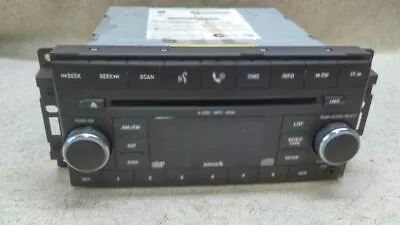 Stereo Radio AM FM 6 Disc CD Changer DVD REQ Fits 08-11 DODGE DAKOTA D143 • $92