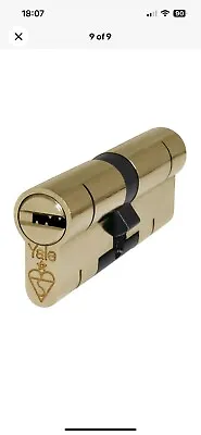 YALE UPVC Door Lock Superior Euro Cylinder Anti Snap Bump High Security Barrel • £14.50