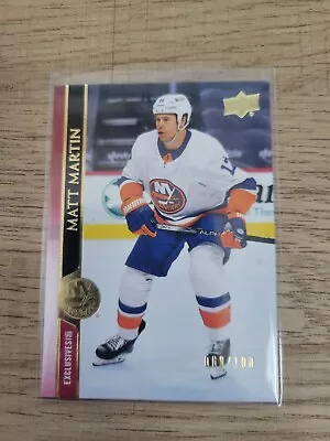 Matt Martin 2020-21 Upper Deck - UD Exclusives #589  /100 • $4.99