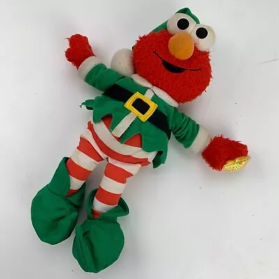 Elmo 12 Days Of Christmas Elf 2004 Plush Toy 13  Toy • $15.99