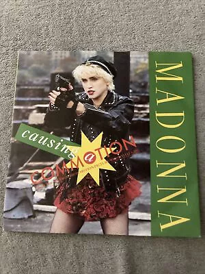 MADONNA CAUSING A COMMOTION  7'' VINYL  1987 Irish Version Rare (Good Condition) • £2.98