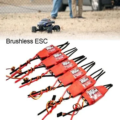 50A 70A 80A 100A 125A 200A Brushless ESC Red Brick ESC  For FPV Multicopter • £19.56