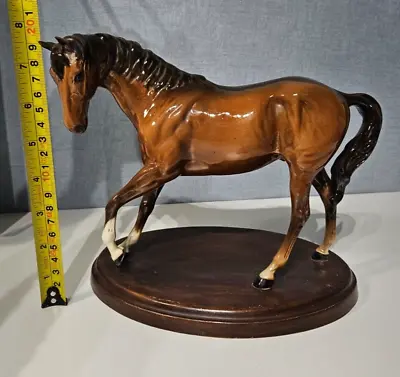 Beswick England Horse Ceramic Figure Ornament Statue Gloss • £9.99