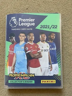 Complete Premier League 21/22 Adrenalin XL Collectors Binder 536 Cards  • £300