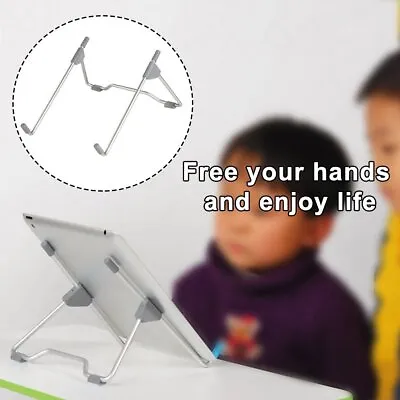 Folding Laptop Tablet IPad Heat-dissipation Desk Stand Holder Notebook Bracke BL • £8.80