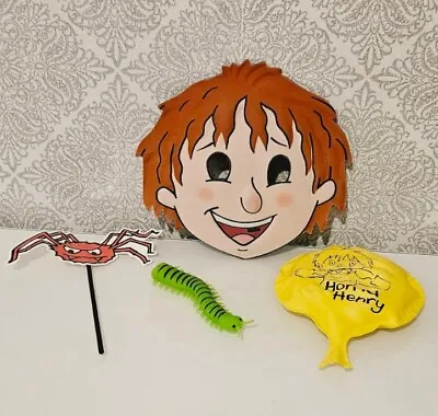 Children's Horrid Henry Tricks /Toys World Book Day Costume Accessories Mask • £9.99