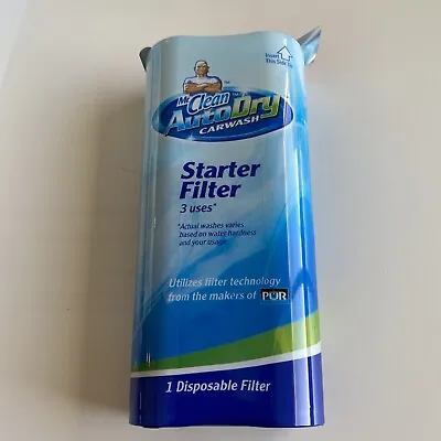 Mr Clean Auto Dry Car Wash Refill Filter Disposable 3 Uses New Discontinued • $13