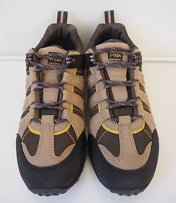 KARRIMOR Summit 80 Junior Beige/Khaki Walking Climbing Shoe Size 4 RRP £39.99 • £18