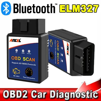 ELM327 Bluetooth/WIFI Car Diagnostic Scanner Auto Fault Code Reader Tool OBD2 • $4.99