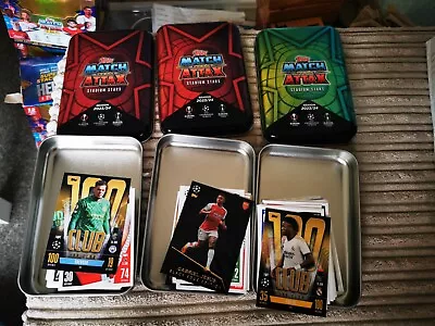 Topps Match Attax 2023 2024 Bundle/Joblot 196 Cards! 100 Club/ Black Edge Wow • £6