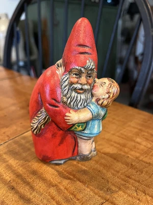 $129 • Buy Vaillancourt Folk Art  1992 Starlight 566 Star 3 #1769 Santa With Little Girl~Ex