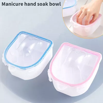 Plastic Thicken Soaker Bowl Manicure Nail Art Gel Polish Remove Soak Tool BoMF • $4.34