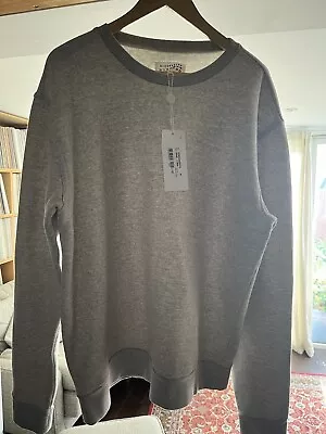 Maison Margiela Men’s Grey Sweater Size 52 New With Tags  • £80