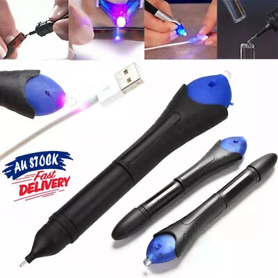 $11.99 • Buy 3PCS 5 Second Fix UV Light Liquid Welding Kit Welding Compound Glue Repair Tool