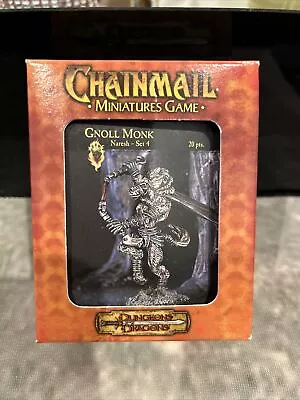 Dungeons And Dragons Chainmail: Gnoll Monk Rare - Naresh Set 4 NIB D&D • $28
