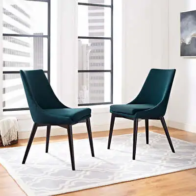 Modway Viscount Dining Side Chair Fabric Set Of 2- Choose Color • $376.99