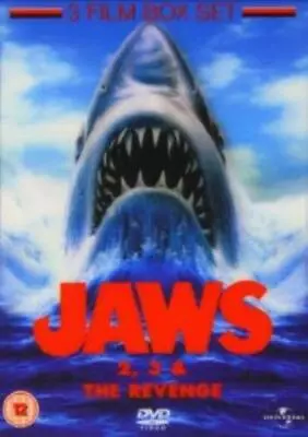 £7.63 • Buy 3 Film Box Set: Jaws 2-4 (Lenticular) [D DVD Incredible Value And Free Shipping!