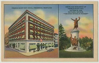 Francis Scott Key Hotel Frederick Maryland • $5.99