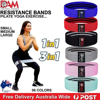 $7.99 • Buy Hip Circle Band For Legs & Booty Workout Resistance Band Fitness Exercise Yoga